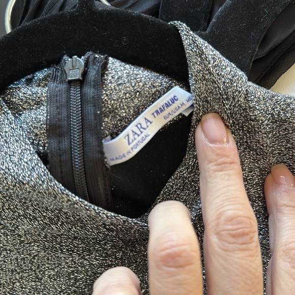 NWOT ZARA DRESS SIZE MEDIUM - Picture 5 of 6